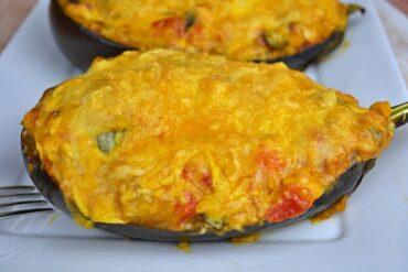 berenjenas rellenas de pisto