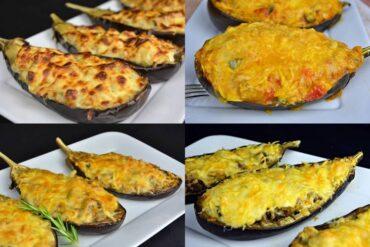 berenjenas rellenas al horno