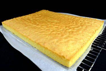 bizcocho para hacer tartas