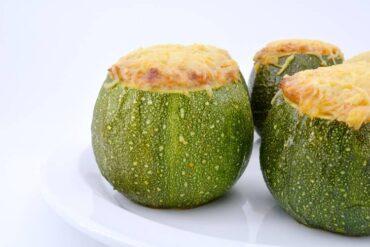 calabacines rellenos de carne