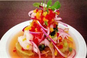 ceviche de lenguado