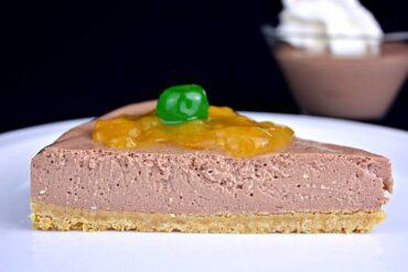 cheesecake de chocolate