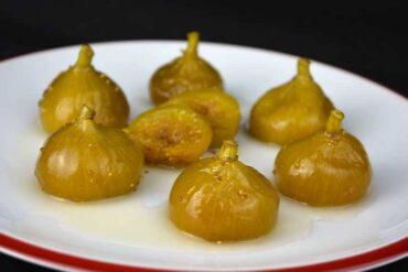 higos confitados en conserva