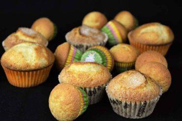 magdalenas de chocolate blanco