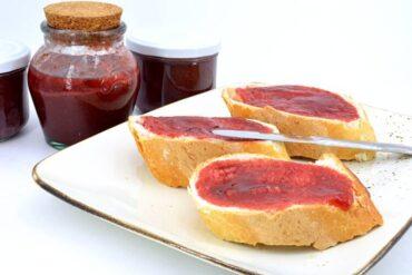 mermelada de fresa casera