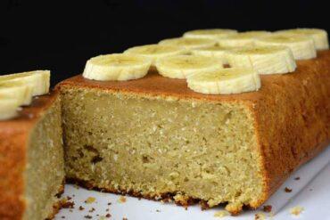 pastel de platano y coco