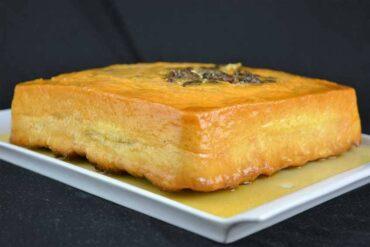 pudin de pan con uvas pasas