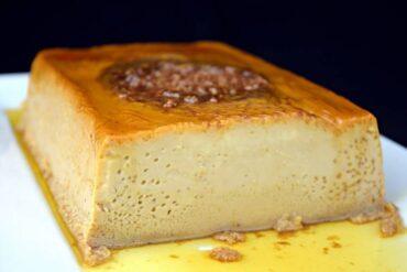 flan de chocolate con leche condensada