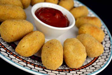 croquetas de garbanzos