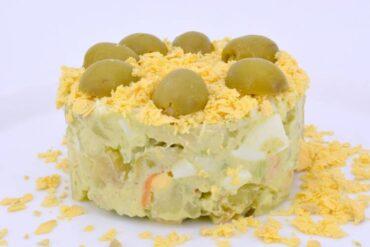 ensaladilla rusa sin mayonesa