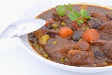 estofado de carne con cerveza guinness