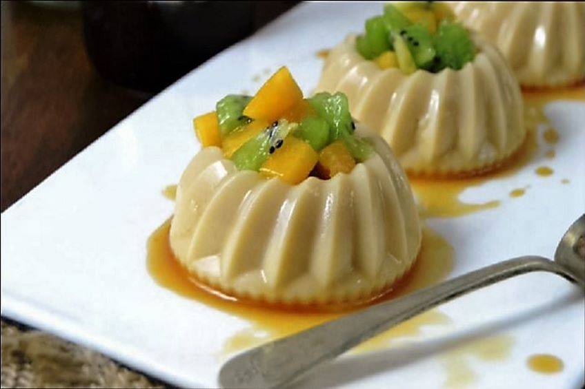 panna cotta de caramelo