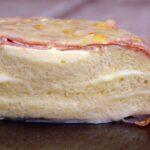 pastel de jamon y queso