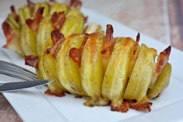 patatas hasselback