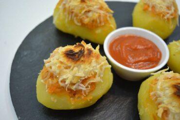 patatas rellenas de atún