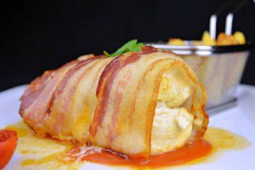 pechugas de pollo rellenas de queso