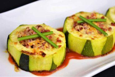 pinchos de calabacin