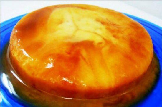 pudin de galletas y manzana