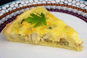 quiche de pollo