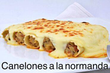 Canelones a la normanda