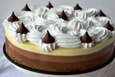 tarta 3 chocolates en la thermomix