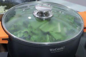 Acelgas con garbanzos, paso 1