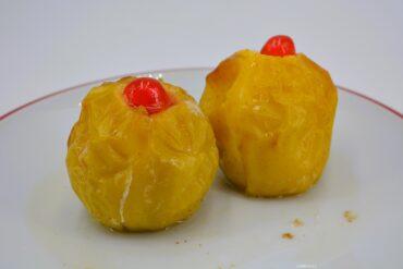 manzanas asadas en Airfryer Cosori portada