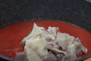 Oreja de cerdo, paso 3