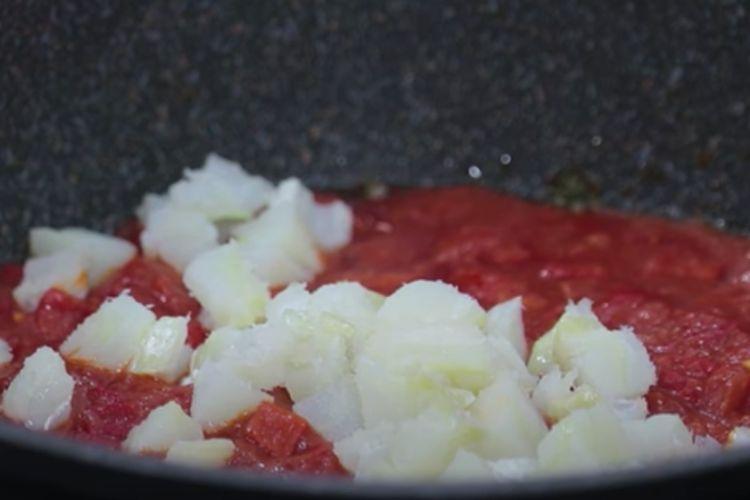 Hojaldres rellenos con bacalao, paso 2