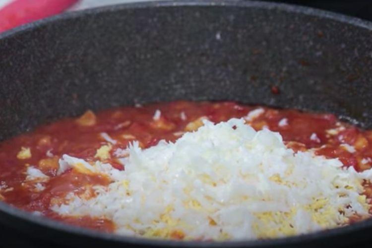 Hojaldres rellenos con bacalao, paso 3