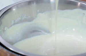 Turrón de chocolate blanco paso 1