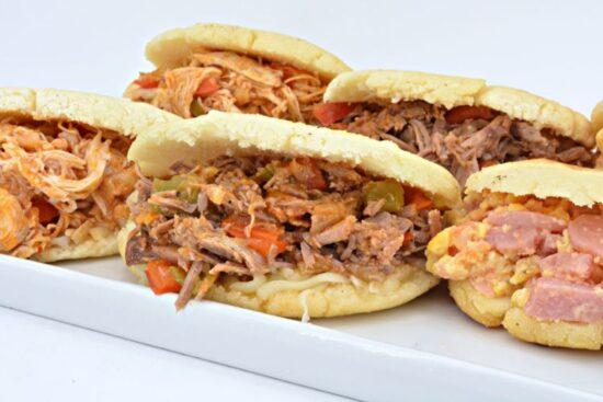 Arepas rellenas, portada