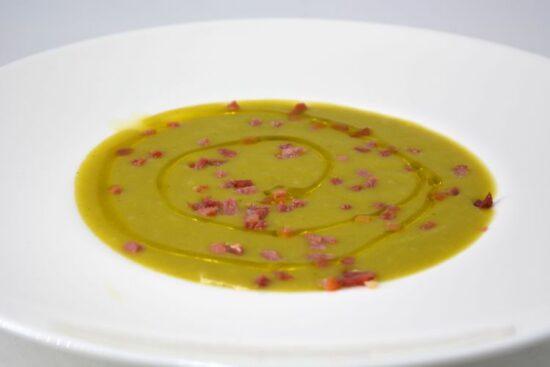 Crema de brócoli con queso, portada