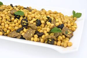 garbanzos con cordero paso final