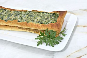 lasaña sin pasta de carne y espinacas, portada