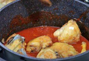 pollo a la riojana paso 4