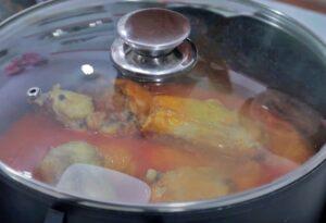 pollo a la riojana paso 5