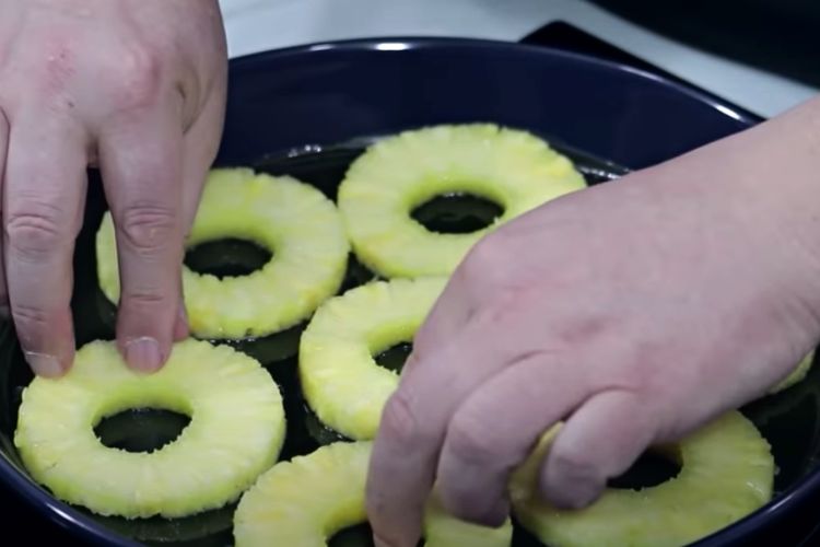 pudin de piña y pan de leche, paso 2