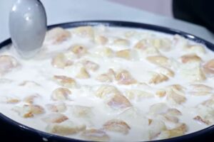 pudin de piña y pan de leche, paso 4