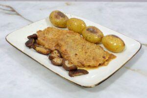 redondo de ternera con salsa española, final