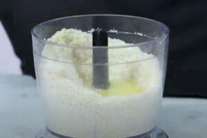 Turrón de coco sin azúcar, paso 2