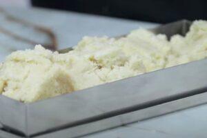 Turrón de coco sin azúcar, paso 3