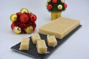 Turrón de coco sin azúcar, paso final