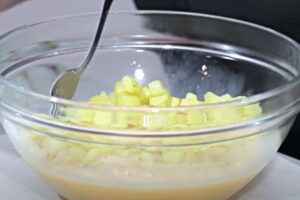 pimientos rellenos de tortilla de patata paso 2