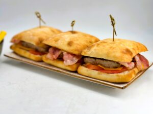 hamburguesas con pan de cristal paso final