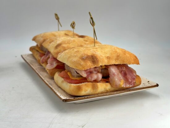 hamburguesas con pan de cristal principal