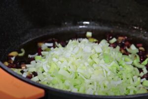 arroz cremoso con pulpo y langostinos paso 3