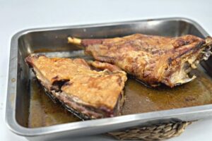 pierna de cordero al horno paso final