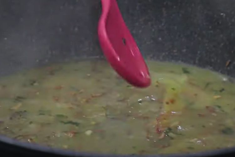 Corvina en salsa verde con almejas paso 2