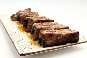 costillas de cerdo con miel y mostaza portada